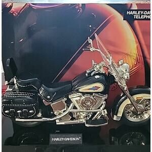 Harley Davidson Telephone Heritage Softail Telemania In Original Box Untested